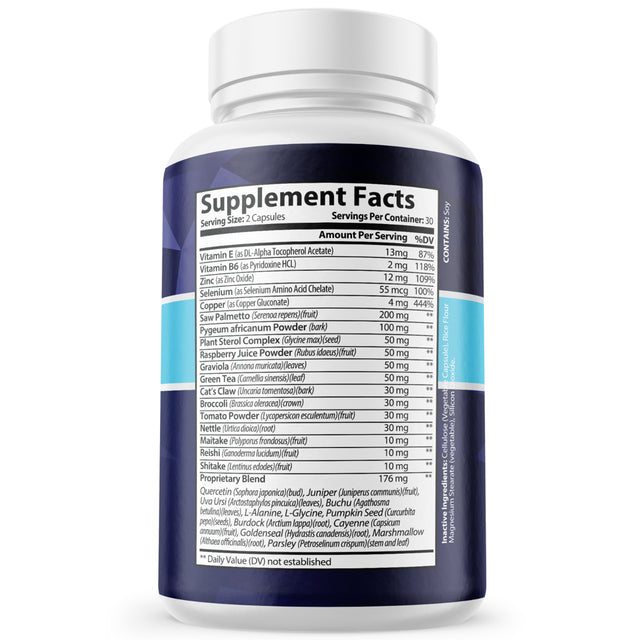 10 Pack Prostadine Prostate Capsules Natural Supplement