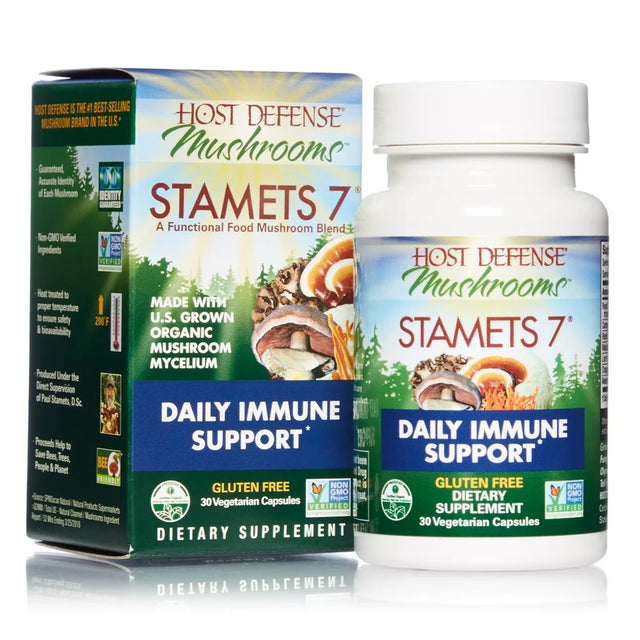 Host Defense Stamets 7 Capsules 30 Ct