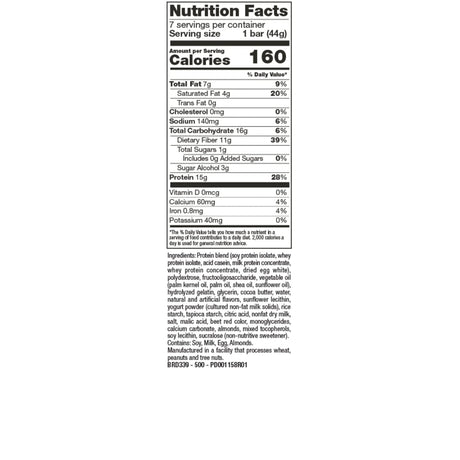 Ideal Protein Compatible Proti Fit Strawberry Shortcake High Protein Bars