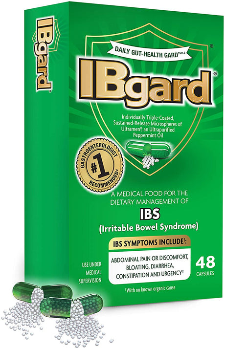 Ibgard® Dietary Management of Irritable Bowel Syndrome 48 Capsules Pack-2