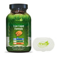 Irwin Naturals 3-In-1 Joint Formula - 90 Soft-Gels + Pill Case