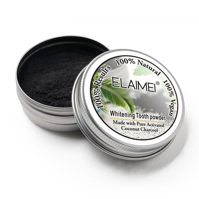 Hurt No or Teeth for Natural Coconuts on Teeth Powder Whitener Charcoal Enamels Gums Activated Tooth Care Tooth Care A