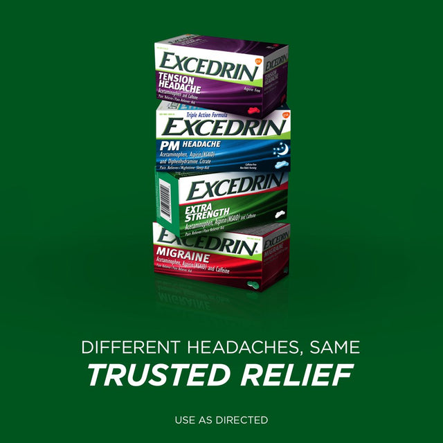 Excedrin Migraine for Migraine Relief, Caplets, 24 Count