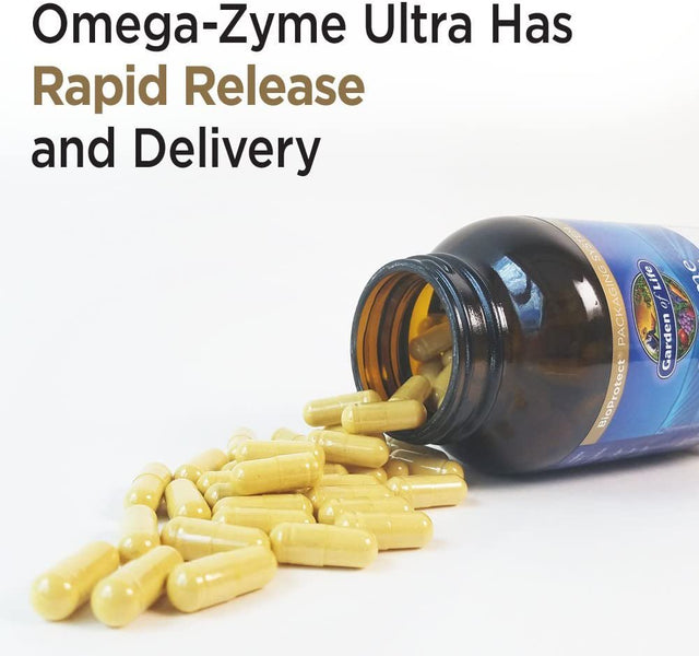 Garden of Life O-Zyme Ultra Ultimate Digestive Enzyme Blend Digestive Aids 90 Ct. Tablets