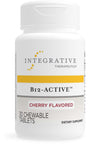 Integrative Therapeutics B-12 Active, Vitamin B12, Supports Nerve Function*, Cherry Flavored, 30 Chewable Tablets