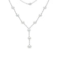 ADDURN 14Kt Gold 6-6.5Mm Akoya Pearl Stations Lariat Necklace, 18"