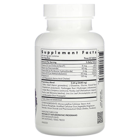 Kidney Factors, 120 Vegetarian Tablets, Michael'S Naturopathic