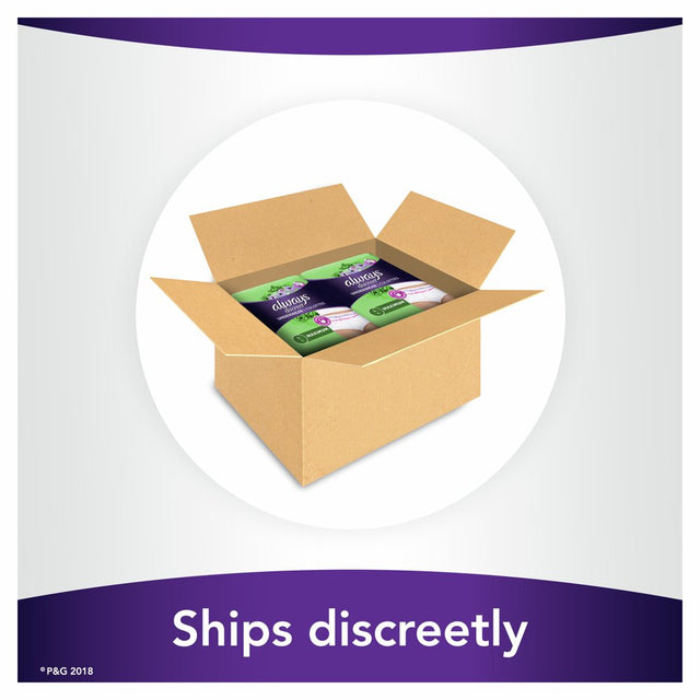 Always Discreet, Postpartum Incontinence Underwear for Women, Maximum, XL, 26 Ct