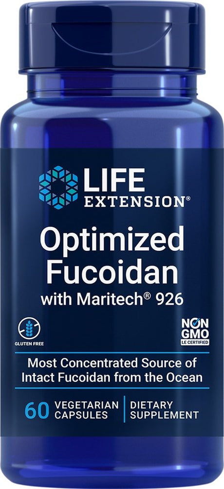 Life Extension Optimized Fucoidan with Maritech 926 -- 60 Vegetable Capsules