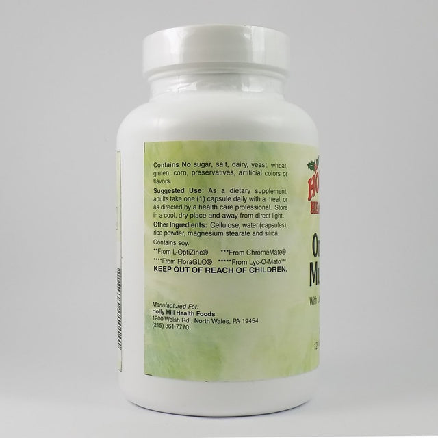 Holly Hill Health Foods, One-Daily Multi Caps, 120 Vegetarian Capsules