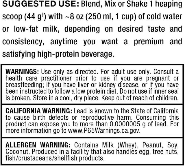 ALLMAX HEXAPRO, Chocolate Peanut Butter - 5 Lb - 25 Grams of Protein per Serving - 8-Hour Sustained Release - Zero Sugar - 52 Servings