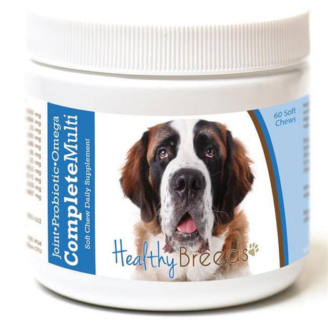 Healthy Breeds 192959009095 Saint Bernard All in One Multivitamin Soft Chew - 60 Count