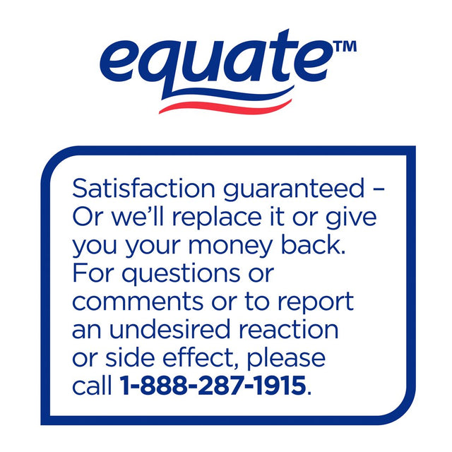 Equate Stomach Relief Caplets, 262 Mg, 40 Count