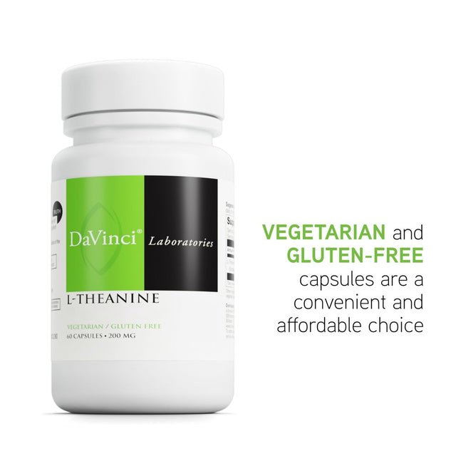 L-Theanine , 200 Mg , 60 Capsules, Davinci Laboratories of Vermont