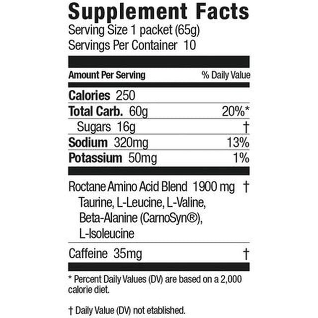 GU Roctane Energy Drink - 10 Pack Tropical Fruit, One Size