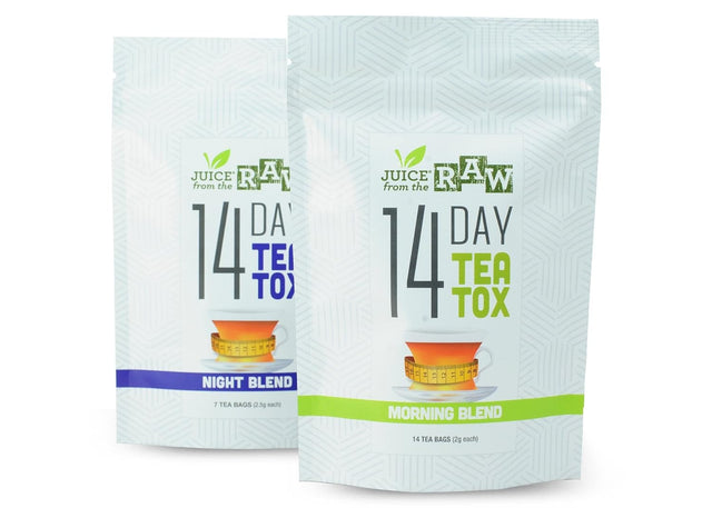 Juice from the RAW® - 14 Day Teatox (Weight Loss Detox Tea) - 21 Bags