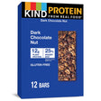 KIND Protein Bars, Dark Chocolate Nut, Healthy Snacks, Gluten Free, 12G Protein, 12 Count