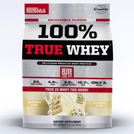 100% True Whey, Cake Batter, 5 Pound