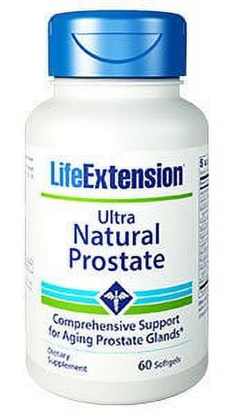 Life Extension Ultra Natural Prostate Softgels, 60 Ct