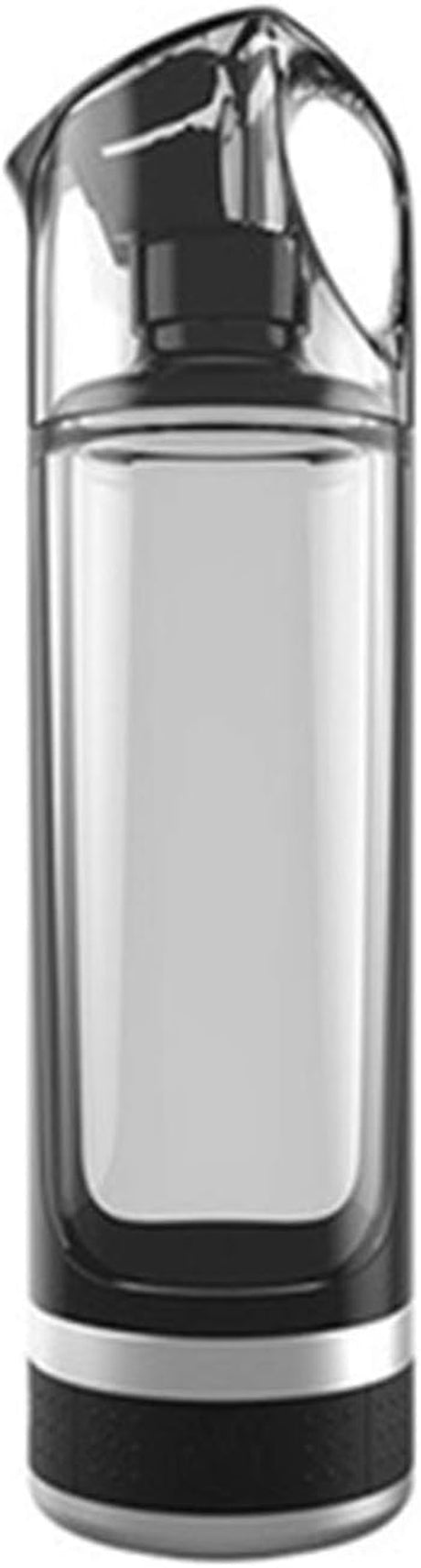 Portable 3-Minute Hydrogen-Rich Water Bottle Rechargeable High Concentration Hydrogen Water Generator Glass Bottle Anti-Aging Anti-Oxidation Kettle 500Ml