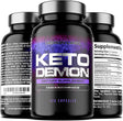 Keto Demon – Hardcore Keto Pills – Use with the Keto Diet – Packed with Raspberry Ketones, Apple Cider Vinegar, Green Tea and More for Ketosis Support - Keto Diet Supplement (120 Capsules)