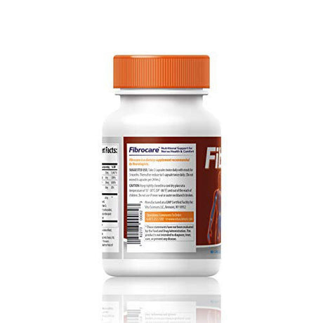 Fibromyalgia Pain Relief Fibro Aid - Soothes Nerves and Whole Body Muscle Pain from Fibromyalgia Symptoms with Carnitine & Alpha Lipoic Acid Compare to Mypainaway Fibro Cream Fibromyalgia Supplements