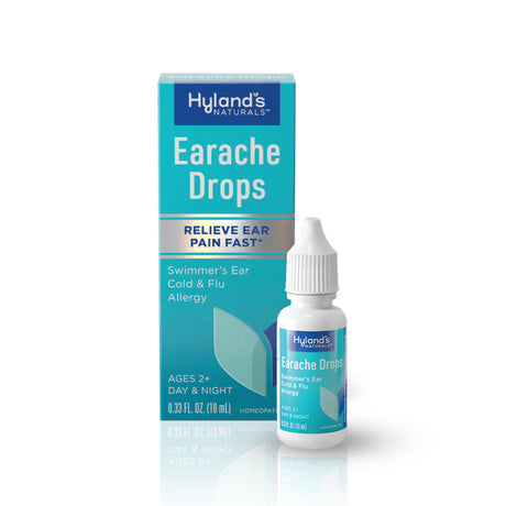 Hyland'S Earache Drops, Natural Relief of Earaches, Swimmers Ear and Allergies, 0.33 Oz