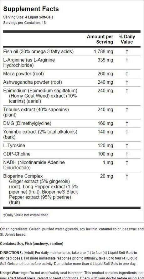 Irwin Naturals Steel-Libido, 75 Ct