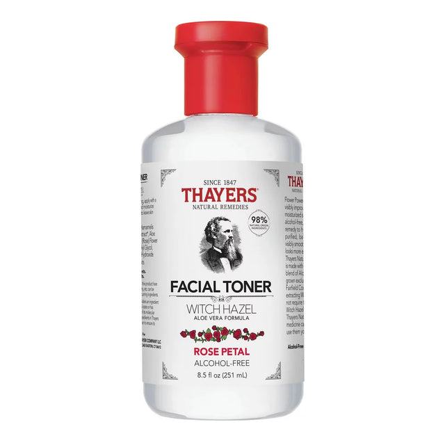 Thayers Witch Hazel Rose Petal Facial Toner, 8.5 Fl Oz