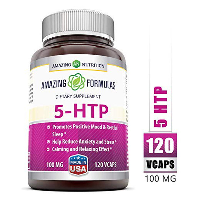 Amazing Formulas 5 HTP 100 Mg 120 Vcaps