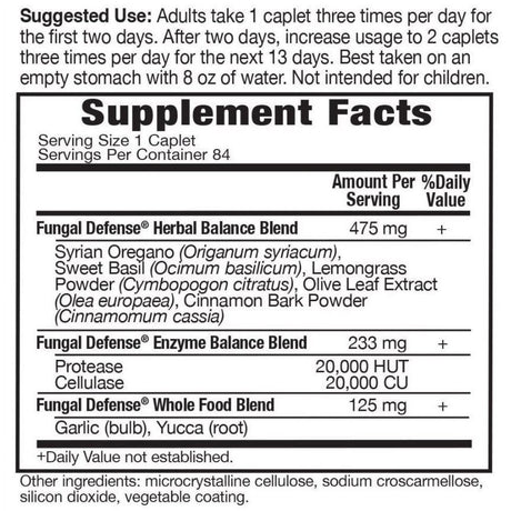 Garden of Life Fungal Defense 84 Cplts