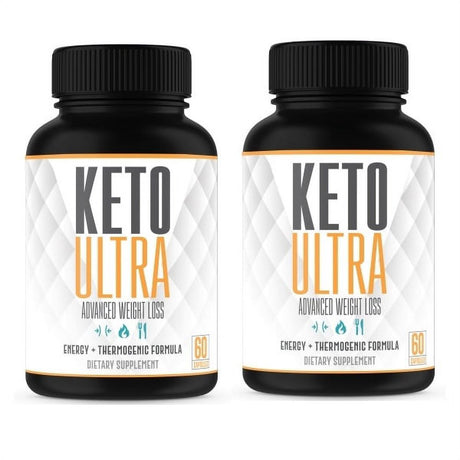Keto Ultra – Thermogenic Fat Burner Pills– Supports Weight Loss, Fat Burn, Energy & Focus – Built for the Keto Diet – Great for Keto Beginners – 2 Month – Made in the USA
