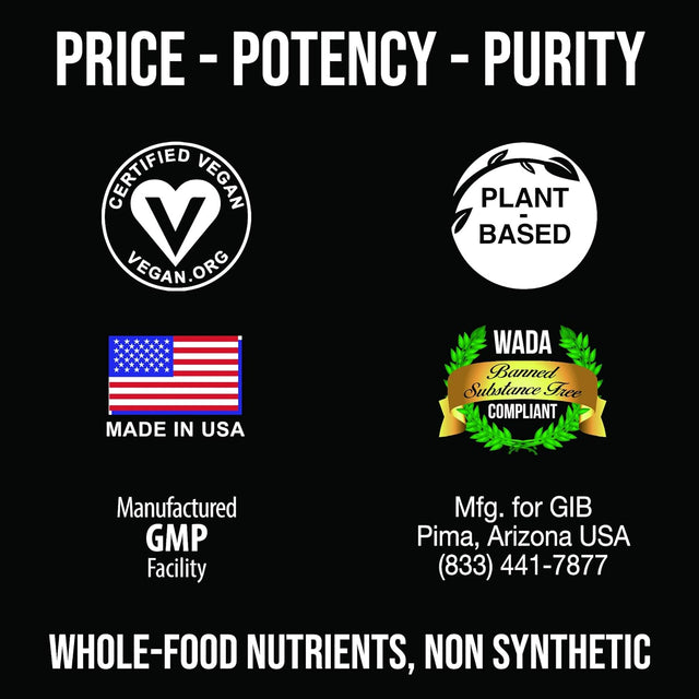 Gains in Bulk, GIB Raw, Plant Powered Protein, Vegan Protein, 2.6 Lbs