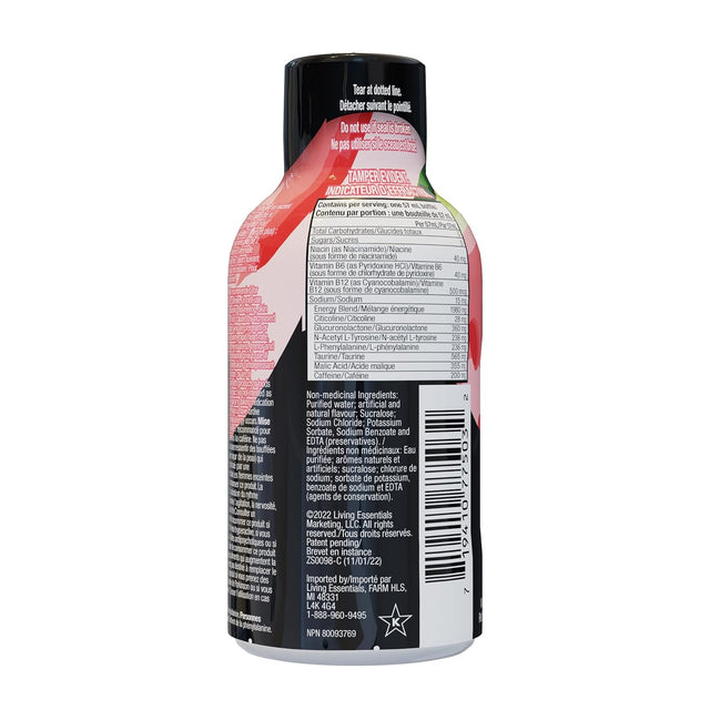 5-Hour Energy Extra Strength Sugar Free Watermelon Energy Shot 1.93 Oz (Pack of 12)