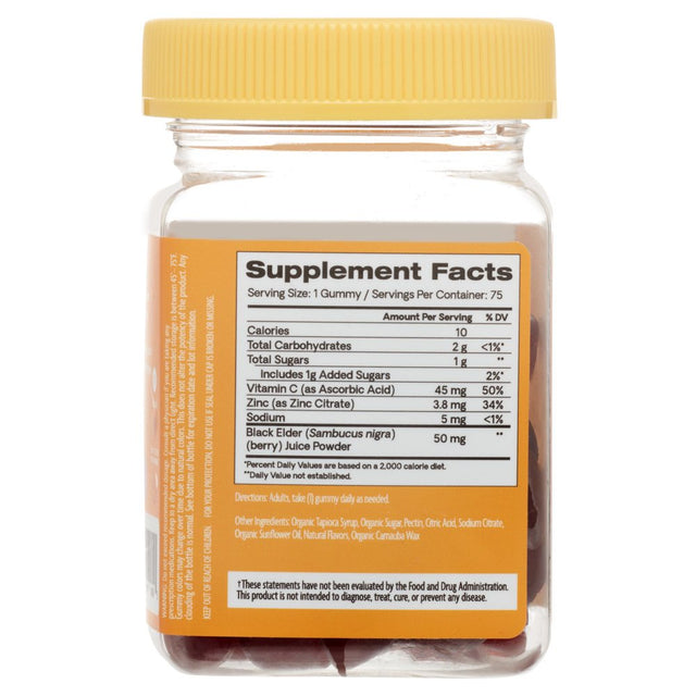 Hello Bello Elderberry Immunity Gummy Vitamin, 75Ct