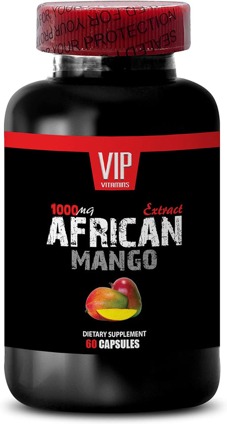 Fat Loss Happens on Monday - AFRICAN MANGO EXTRACT 500MG - African Mango Bulk Supplements - African Mango Seed Extract - African Mango Supplements - African Mango Extract - 1 Bottle (60 Capsules)