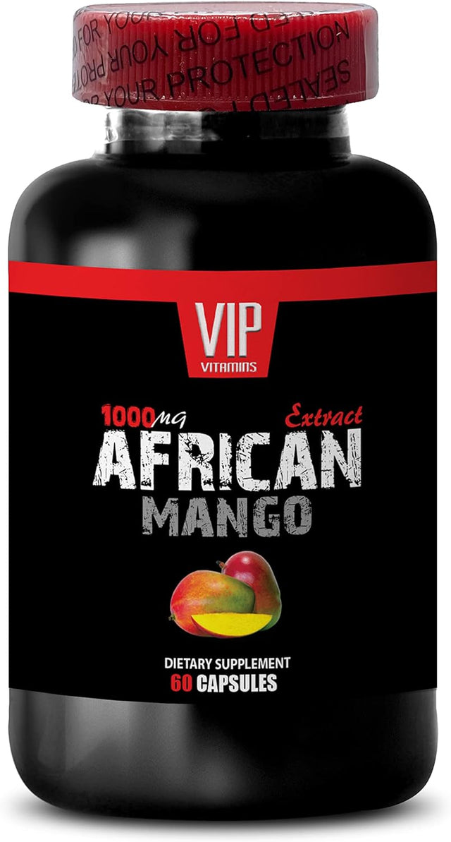 Fat Loss Happens on Monday - AFRICAN MANGO EXTRACT 500MG - African Mango Bulk Supplements - African Mango Seed Extract - African Mango Supplements - African Mango Extract - 1 Bottle (60 Capsules)