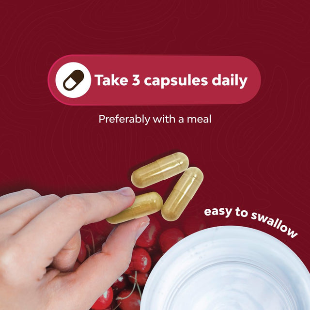 Advanced Tart Cherry Extract Capsules - Extra Strength 750Mg per Serving Equivalent Uric Acid Cleanse and Joint Support Supplement - Muscle Recovery Supplement for Uric Acid Support