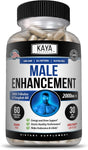 Kaya Naturals Male Enhancement Pill, Boost Testosterone, Endurance Increased Libido Drive & Stamina Vitamin Supplement - 60 Count