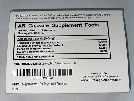 Gallant - for the Experienced Gentleman