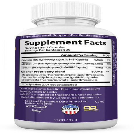 Kyto Fit Pills 800Mg, Kyto Fit Diet Pills Capsules BHB Supplement, Complete Ketogenic Diet for Beginners, BHB Ketones Slim Pills for Energy, Focus for Men Women