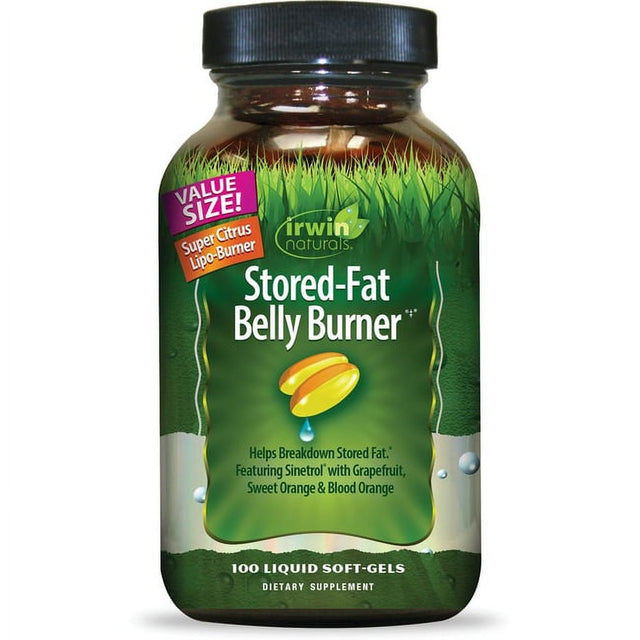 Irwin Naturals Stored Fat Belly Burner 100 Sgels