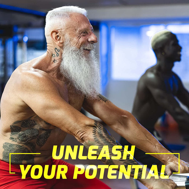 FORCE FACTOR Test X180 Ignite V2 Testosterone Booster & Supplement with Nitrates to Burn Fat, Build Muscle, Boost Energy and Enhance Vitality, Black, 120 Count