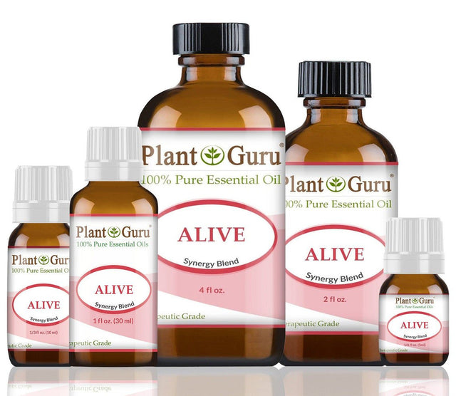 Alive Essential Oil Blend 10 Ml 100% Pure, Undiluted, Therapeutic Grade.