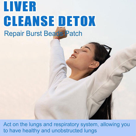 Intense Antioxidant Liver Cleanse Detox & Repair Burst Beads Patch(5 Pcs)