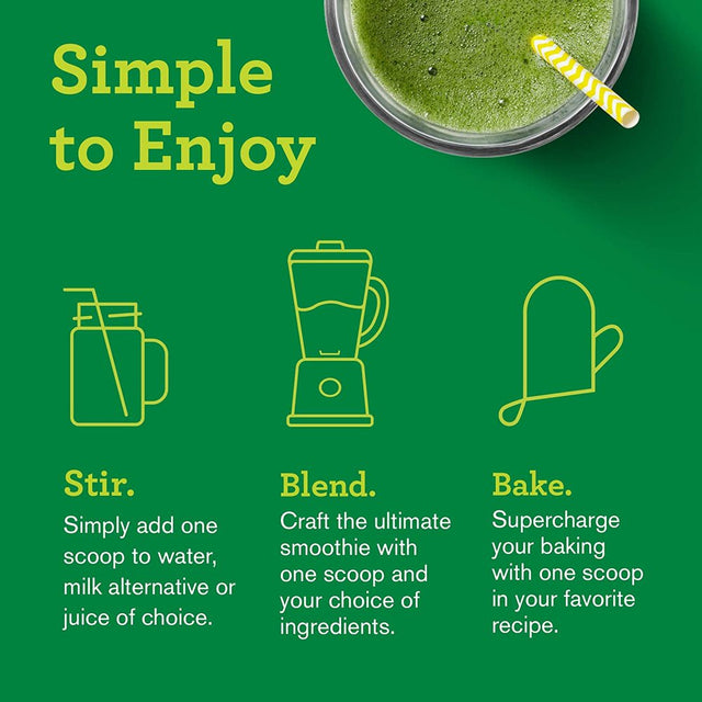 Amazing Grass, Greens Blend Detox & Digest Powder, Clean Greens, 0.24 Oz, 15 Packets