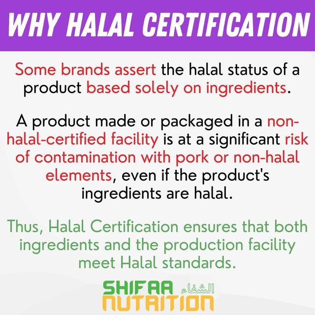 Halal Joint Support with Glucosamine Chondroitin MSM by SHIFAA NUTRITION