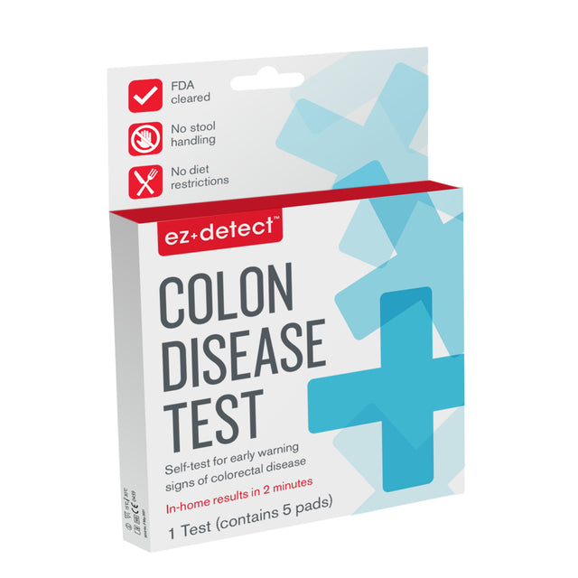 EZ Detect Colon Disease Test, FDA Cleared, at Home Colorectal Test Kit