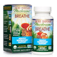 Host Defense, Breathe Capsules, Respiratory Support, Mushroom Supplement with Cordyceps, Reishi and Chaga, Unflavored, 60