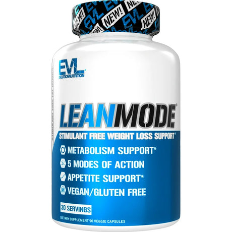 Evlution Nutrition Lean Mode Metabolism Booster with L-Carnitine & CLA 90Ct Capsules